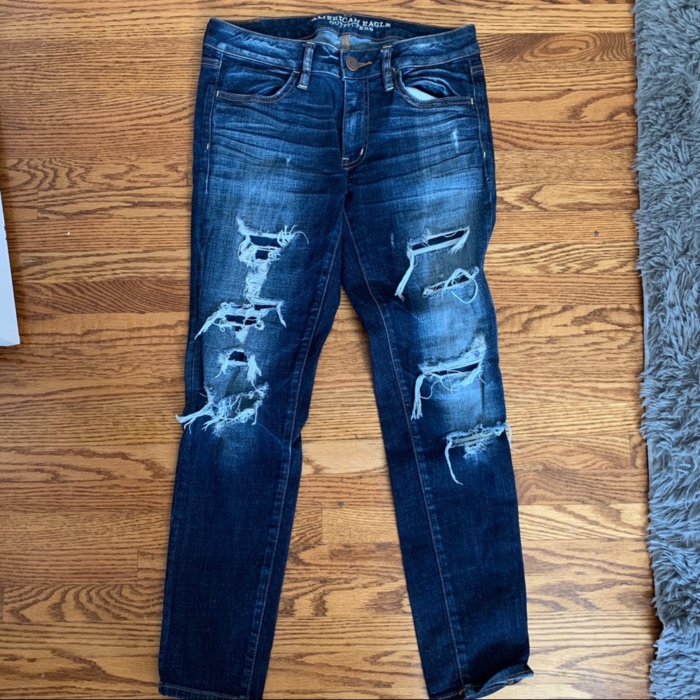 anerican eagle ripped jeans